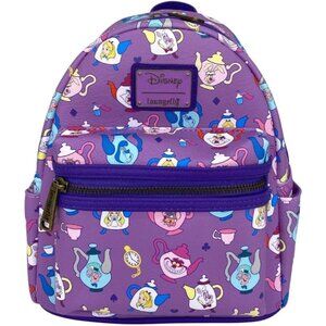 Exclusive Alice in Wonderland Tea Pots Double Strap Shoulder Bag